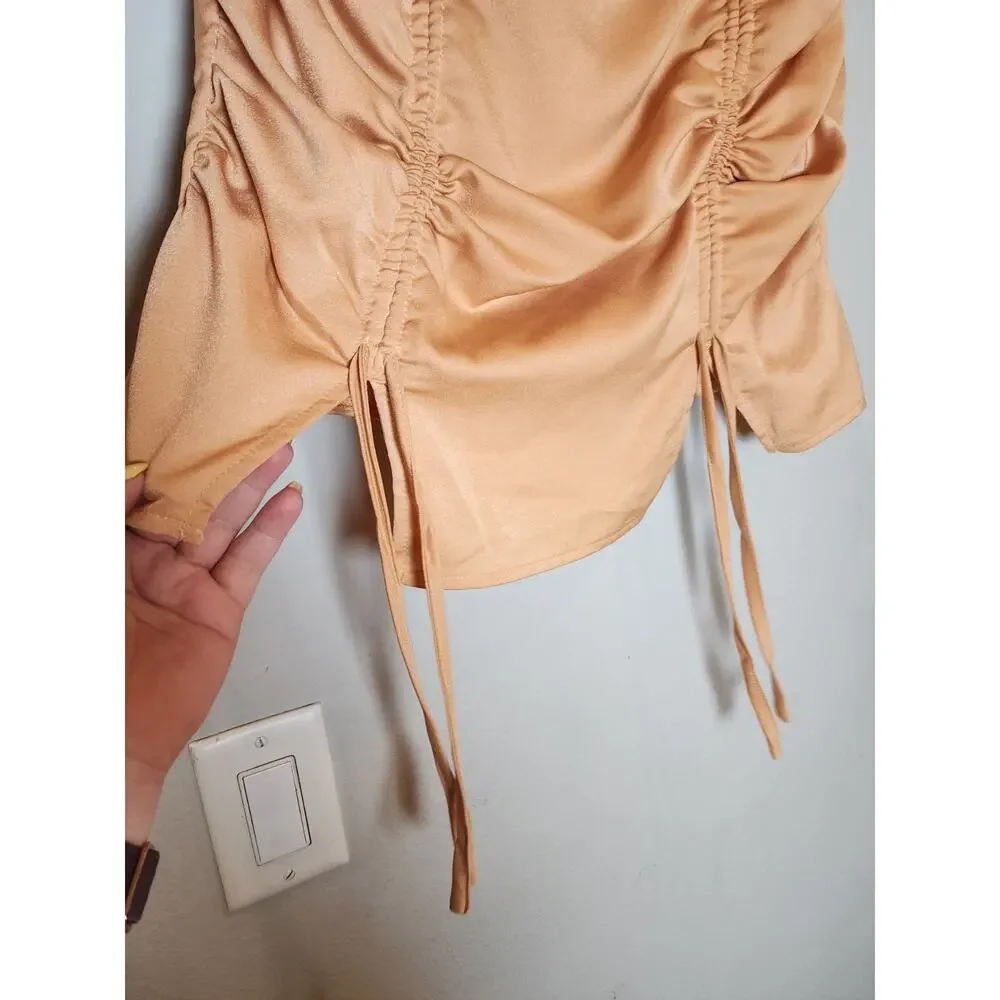 superdown revolve satin